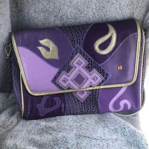 Stunning vintage Nas patchwork bag